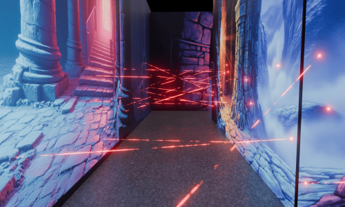 Visualisierung vom Lazermaze